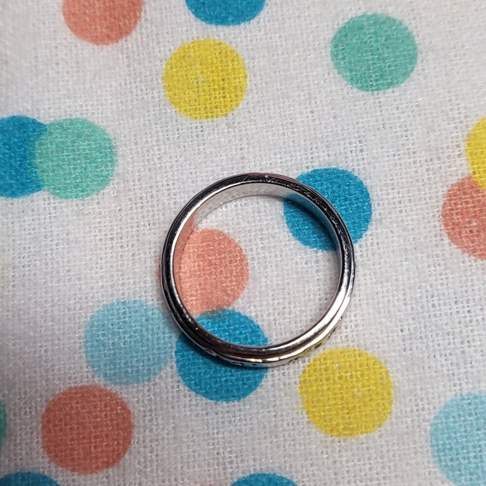 Celestial Sterling Silver Spinner Ring - image 5